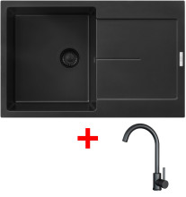 Sinks ULTIMA 790 BL Pureblack + ARCO černá matná 